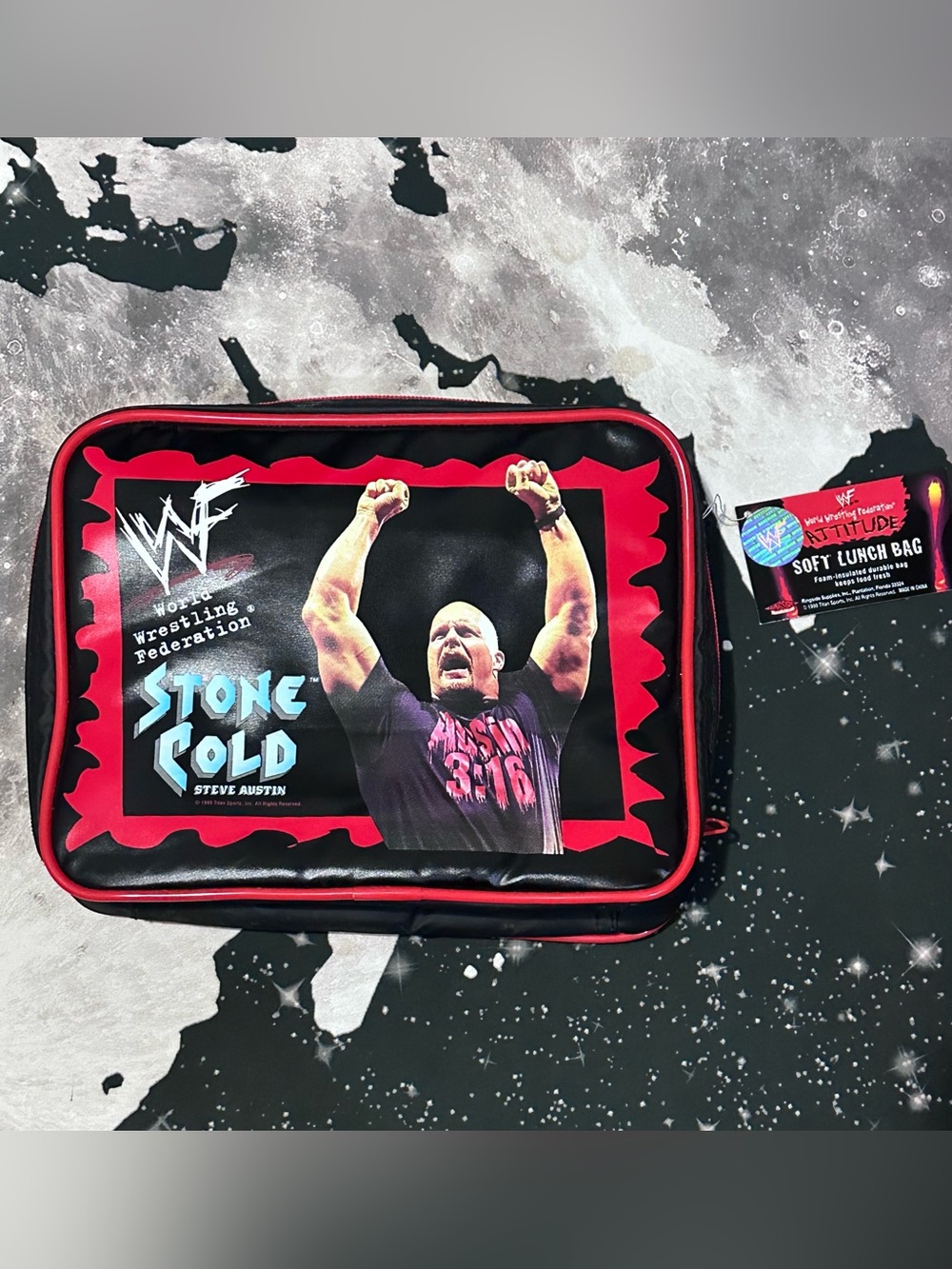 WWF Stone Cold Steve Austin Lunch Bag